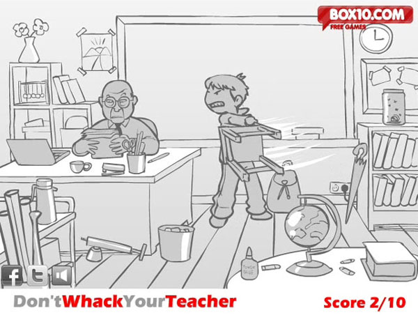 “Don’t Whack Your Teacher”, quando l’alunno picchia il professore